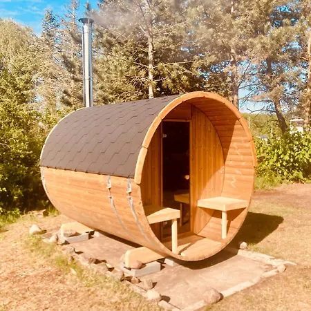 Ferienhaus Naturidylle Mit Kamin Und Sauna In Der Schorfheide
