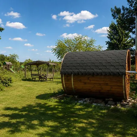 Kamin Sauna Naturgarten Nahe Seen & Wildpark בית נופש