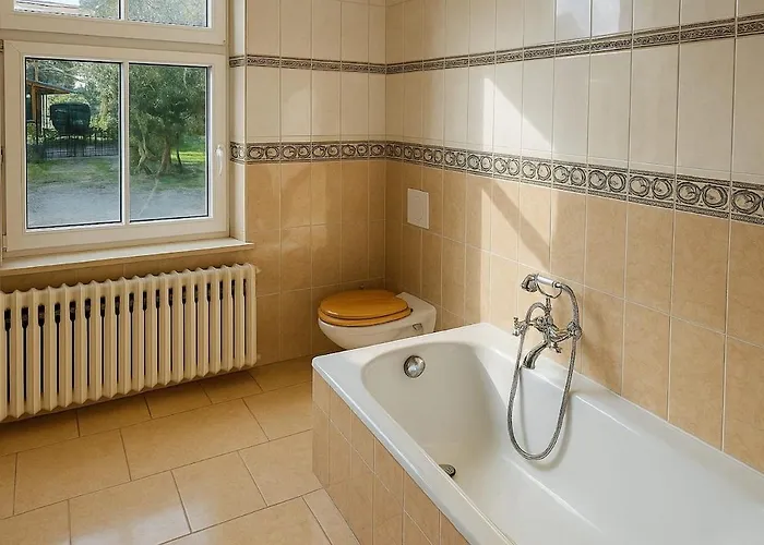 Naturidylle Mit Kamin Und Sauna In Der Prázdninový dům *