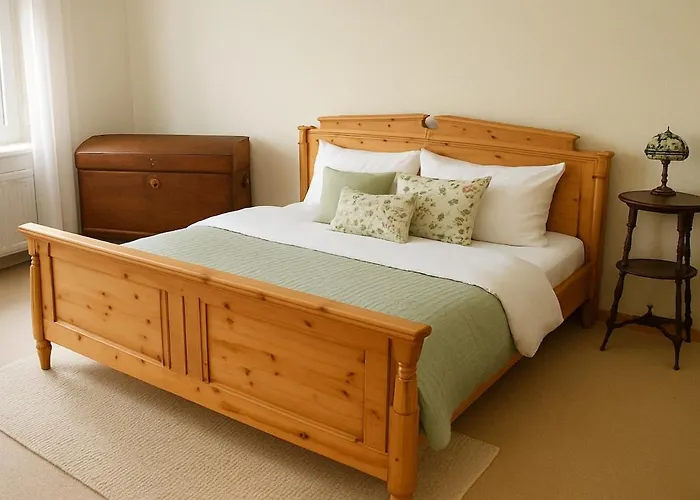 Naturidylle Mit Kamin Und Sauna In Der Prázdninový dům *